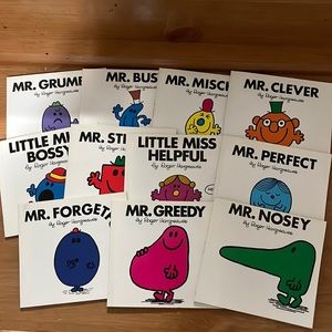11 Roger Hargreaves Books